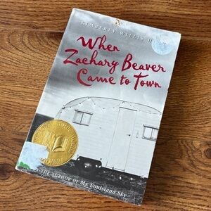 When Zachary Beaver Came to Town by: Kimberly Willis Holt back book